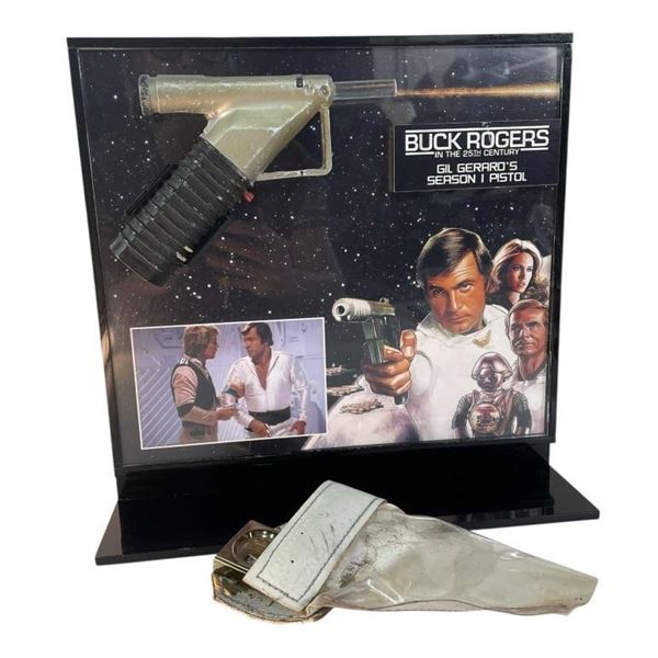 Buck Rogers in the 25th Century (1979-1981) - Buck Rogers Hero Light-up Pistol & Holster - Lot A