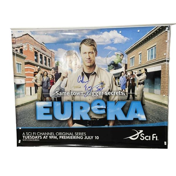 Eureka (2006-2012) - Colin Ferguson Signed Large Vinyl Banner