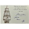 Image 2 : Master and Commander: The Far Side of the World (2003) - Signed Note and Crew List