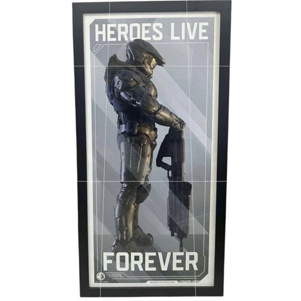Halo (2022) - Framed Master Chief Poster