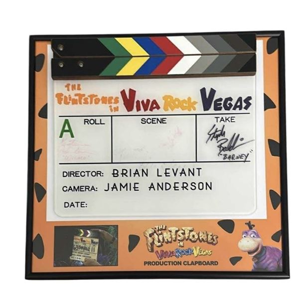 The Flintstones in Viva Rock Vegas (2000) - Signed Clapperboard