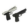Image 1 : The Adventures of Pluto Nash (2002) - Pair of Sci-Fi Pistols