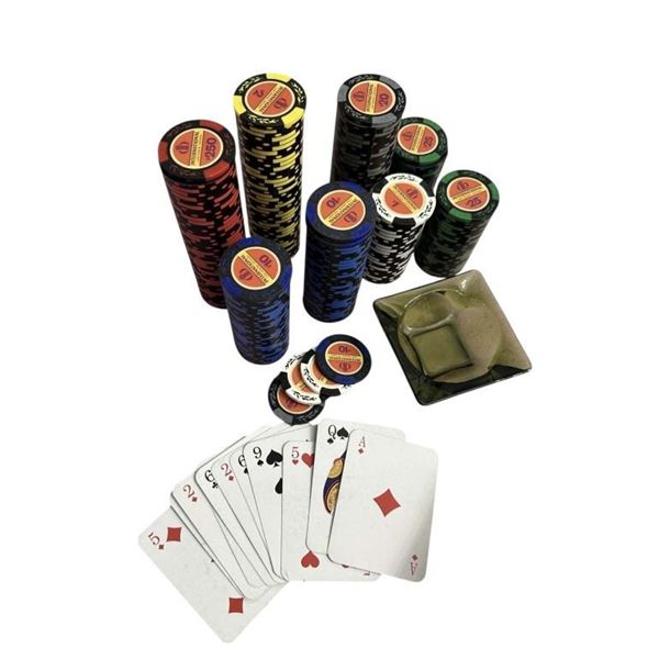 Elvis (2022) - Tom Hanks Ashtray, Playing Cards and Chips