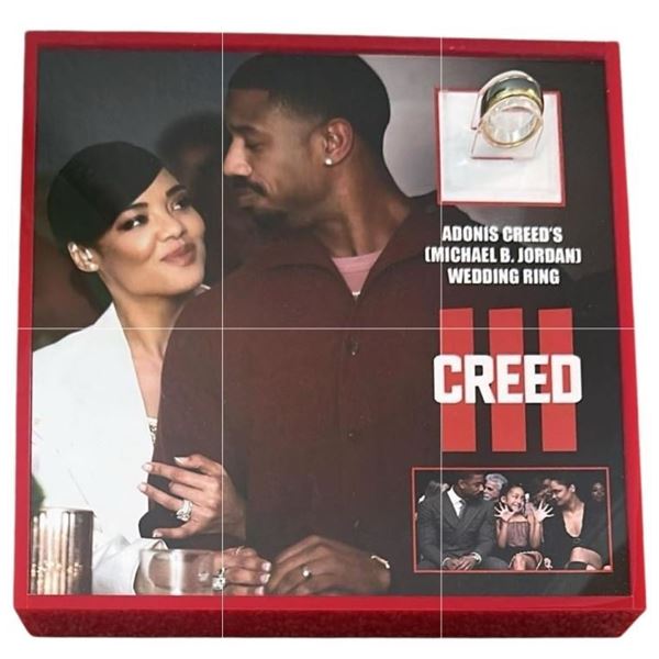 Creed III (2023) - Adonis Creed (Michael B. Jordan) Wedding Ring