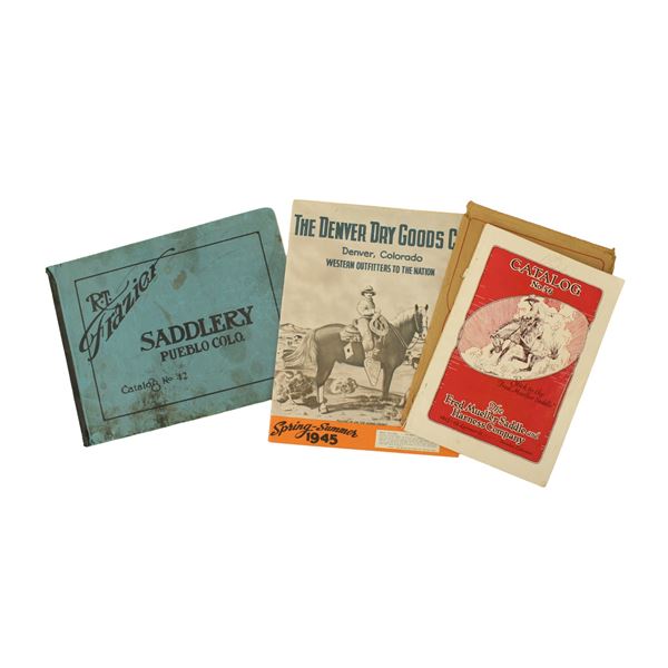 Lot of Saddle Catalogs