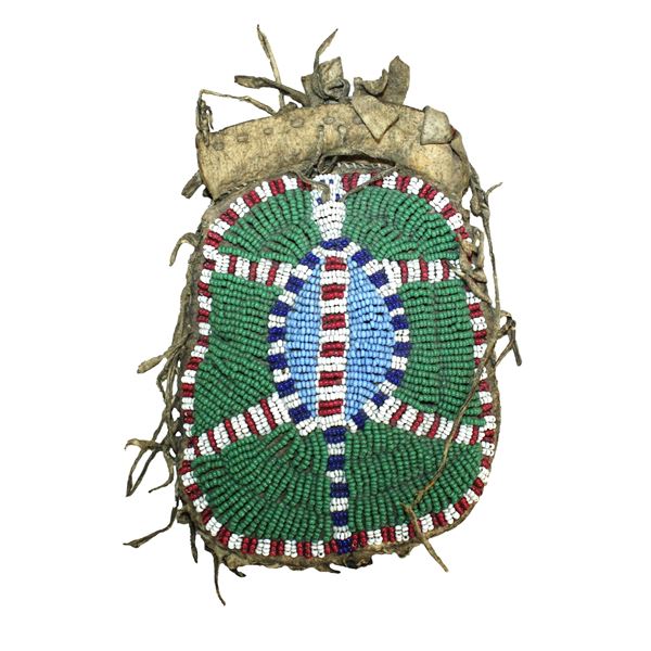 Northern Plains Beaded Pouch