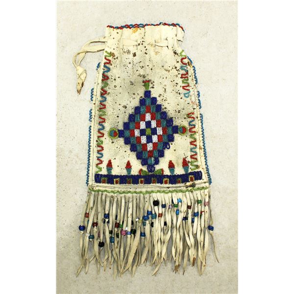Apache Indian Beaded Bag