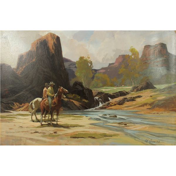 Ed Groves Oil Painting