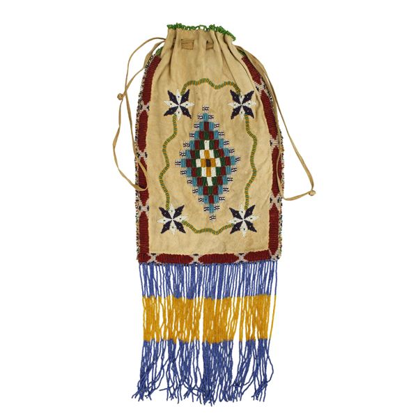Apache Beaded Bag