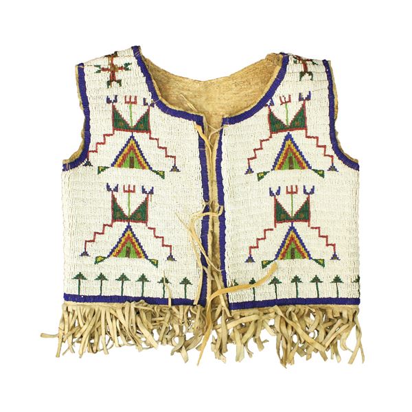 Child's Beaded Vest