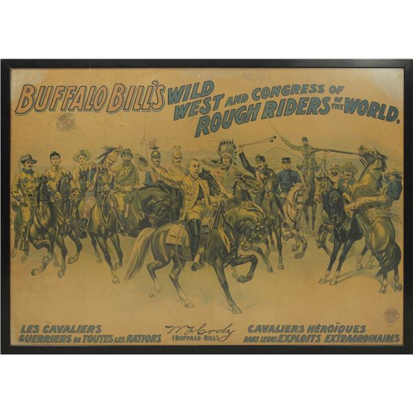 Buffalo Bill's Wild West Show Poster