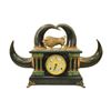 Image 1 : Outstanding Horn Mantle Clock