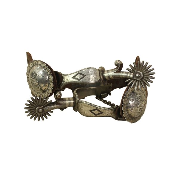 Buerman Silver Spurs