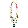 Image 1 : Beaded Indian Necklace