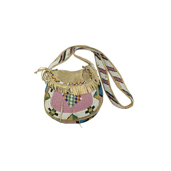 Plains Indian Beaded Bag