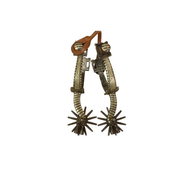 Contemporary Silver Spurs