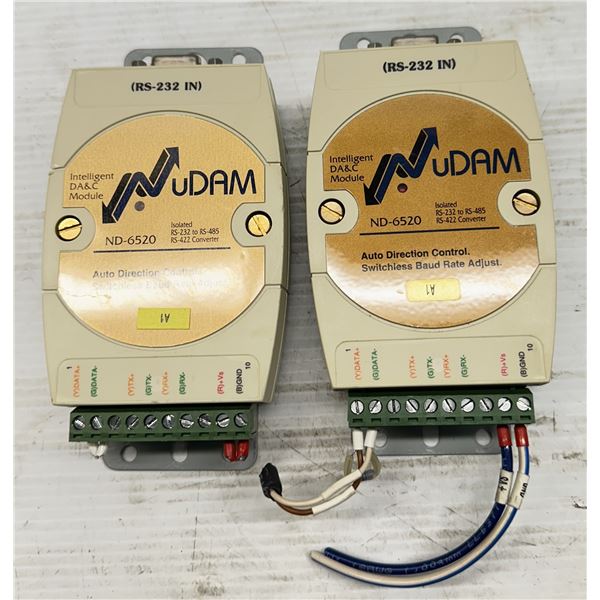 (2) uDAM #ND-6520 Intelligent DA & C Modules
