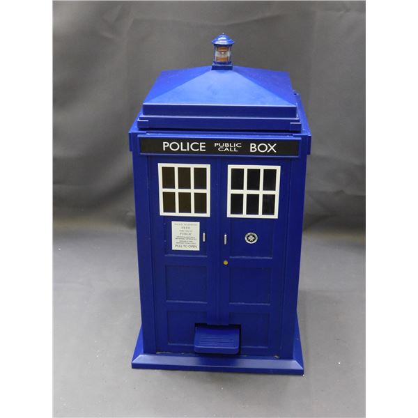 Doctor Who Police Box Tardis Garbage Can