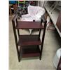 Image 1 : Modern 3 Shelf Open Bookshelf Whatnot