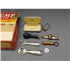 Image 2 : Junk Drawer Trump Cigar Box, Bottle Openers, Stamp, Patch, Watch, Pin