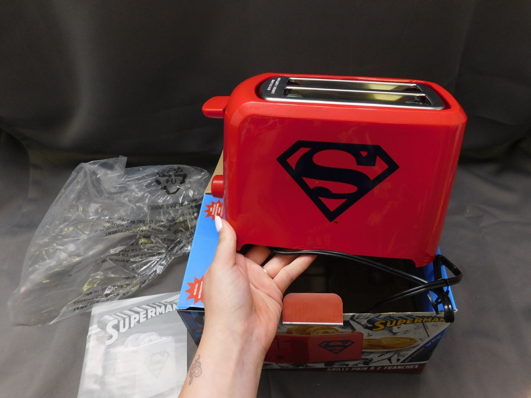 Superman Two Slice Toaster