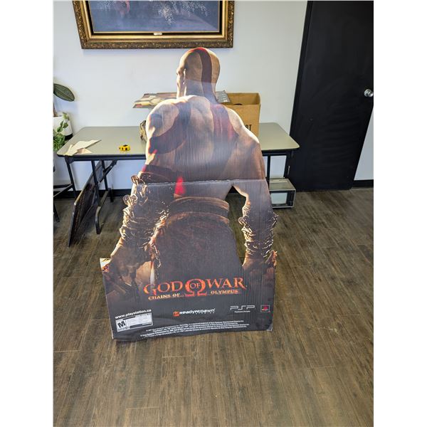 God of War Chains of Olympus Video Game Store Display