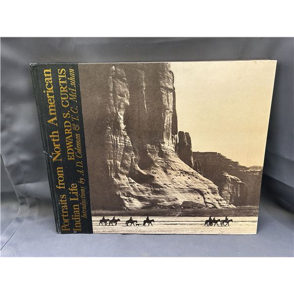 Portraits from North America Indian Life Edward S Curtis Hardcover Coffee Table Book
