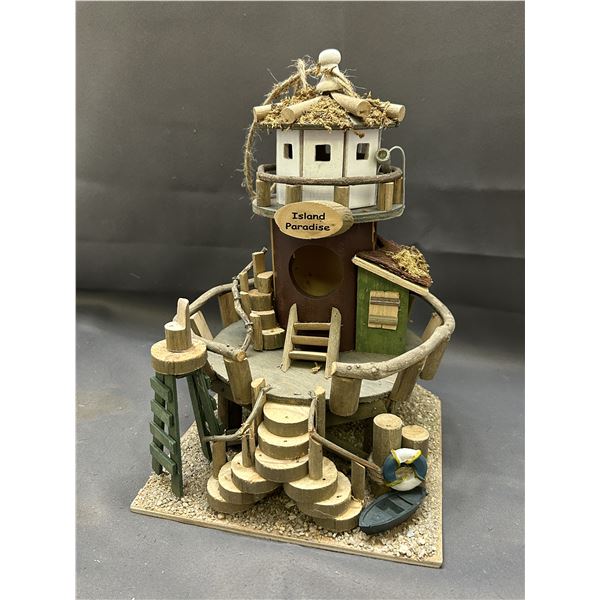 Bird House Island Paradise (not used outside, 11")