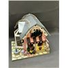 Image 3 : Lot of 2 Bird Houses Lighthouse and Flower Shop (never used)