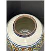 Image 3 : Hand Painted Pottery Vase 12" tall