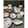 Image 2 : END OF THE RUN Lot of China Cups, Saucers, Royal Albert, Cream / Sugar, Server, Plates, Etc
