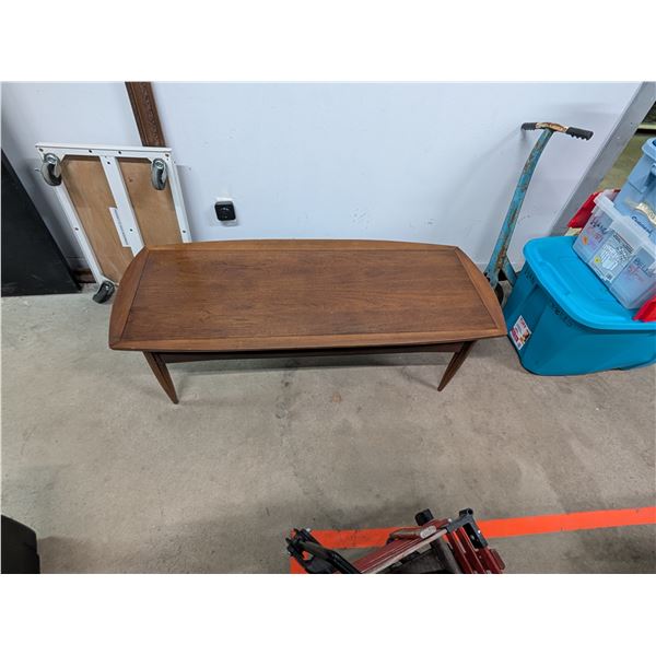 Vintage Mid Century Walnut Coffee Table