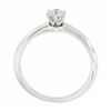 Image 9 : Classic Tiffany & Co. Platinum 0.27 ctw Round Diamond Solitaire Engagement Ring