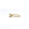 Image 4 : 0.72 ctw Diamond Halo Wedding Ring - 14KT Yellow Gold