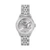 Image 2 : Rolex Ladies Stainless Steel Silver Diamond Date Wristwatch 26MM