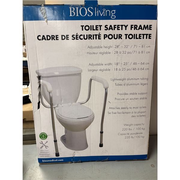 CADRE DE SÉCURITÉ POUR TOILETTE 18"-25" x 28"-32"