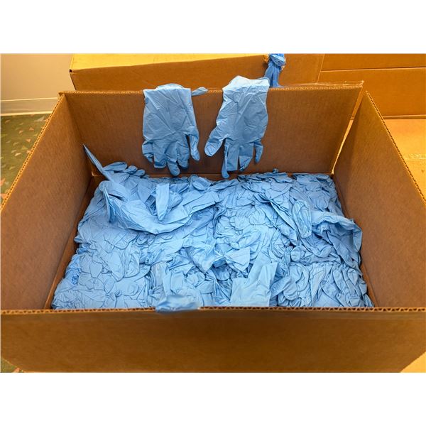 BTE DE 1000mcx DE GANTS JETABLES BLEU-SM
