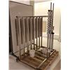 Image 2 : SUPPORTS EN INOX AVEC CYLINDRE PNEUMATIQUE