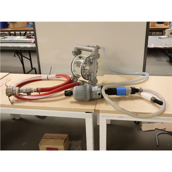 POMPE À PNEUMATIQUE DIAPHRAGME AVEC FILTRE DIMA VERSAMATIC