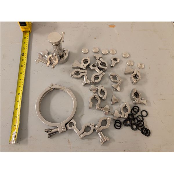 ASSORTED CLAMPS