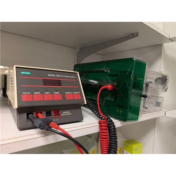 BIO-RAD MOD. 200/2.0 LAB. POWER SUPPLY W/ SUB-CELL GTÀ