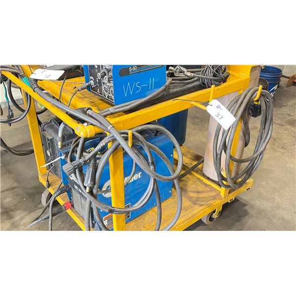 MOBILE INDUSTRIAL WELDING CART *CONTENTS NOT INCLUDED*