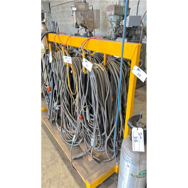MOBILE INDUSTRIAL WELDING/SHOP RACK *CONTENTS NOT INCLUDED*