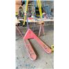 Image 1 : JOHNSTON RED 5500LB CAPACITY PALLET JACK