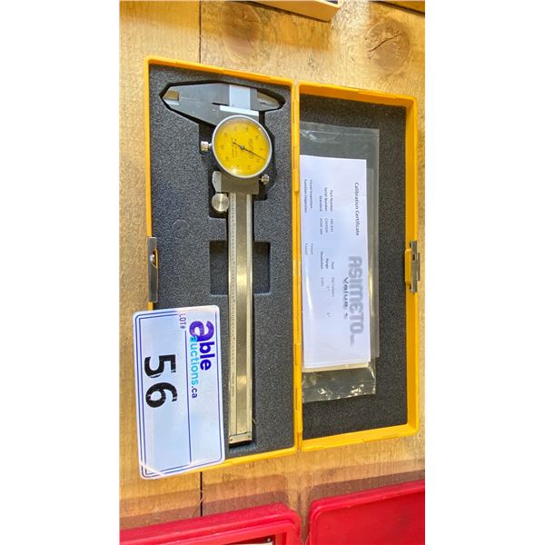 ASIMETO DIAL CALIPER 0"-6" IN CASE