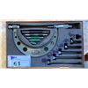 Image 1 : MITUTOYO 104-161A OUTSIDE MICROMETER WITH INTERCHANGEABLE ANVILS IN CASE