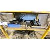 Image 3 : METAL MOBILE SHOP TABLE/CART WITH ASSORTED INDUSTRIAL MACHINERY PARTS & BITS