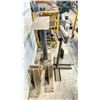 Image 2 : ADJUSTABLE PEDESTAL MATERIAL ROLLER STANDS, WORK STAND & (3) 90 DEGREE MILLING AND DRILLING ANGLE