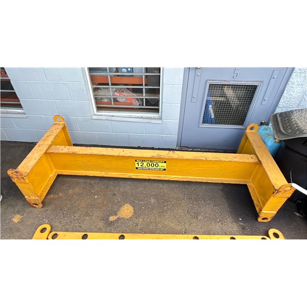 12,000 LBS. CAPACITY HIAB CRANE SPREADER LIFT BEAM