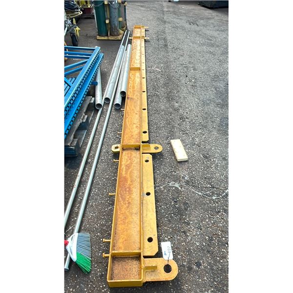 4,5OO LBS. CAPACITY HIAB CRANE SPREADER LIFT BEAM